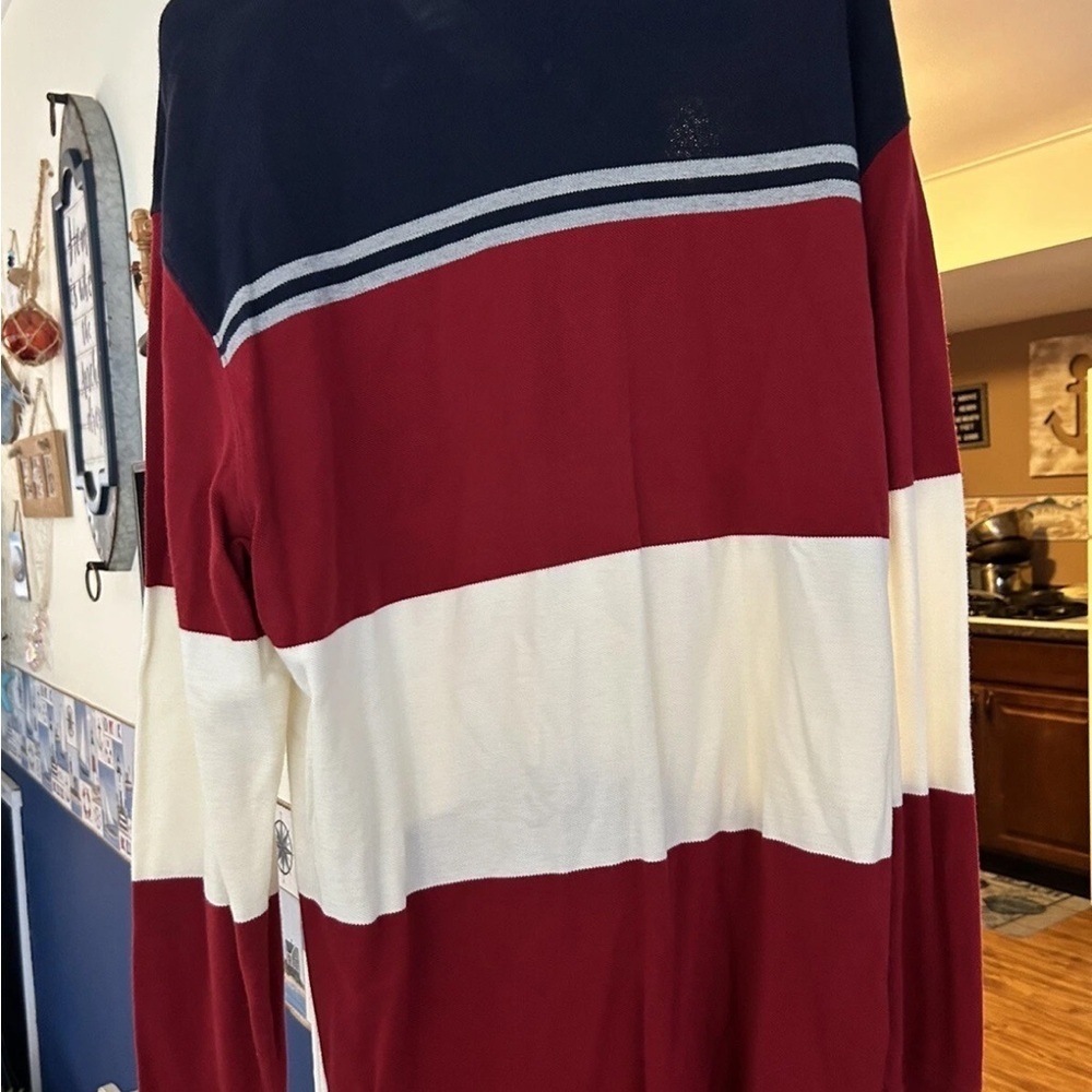 Vintage Tommy Hilfiger Striped Polo Mens Shirt SZ XL EUC! - Picture 9 of 14